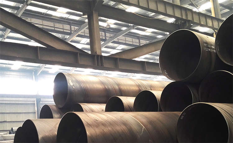 大型知名螺旋鋼管，欽州鋼材場大口徑鋼管，dn500mm螺旋管，自來水螺旋管廠家