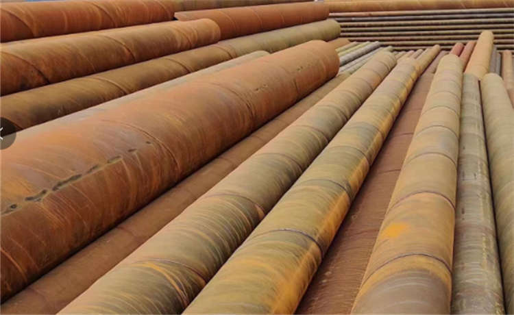 清遠區循環水防腐螺旋鋼管，鋼材場800mm螺旋焊管，dn2500mm螺旋管，630污水排水防腐螺旋管廠家